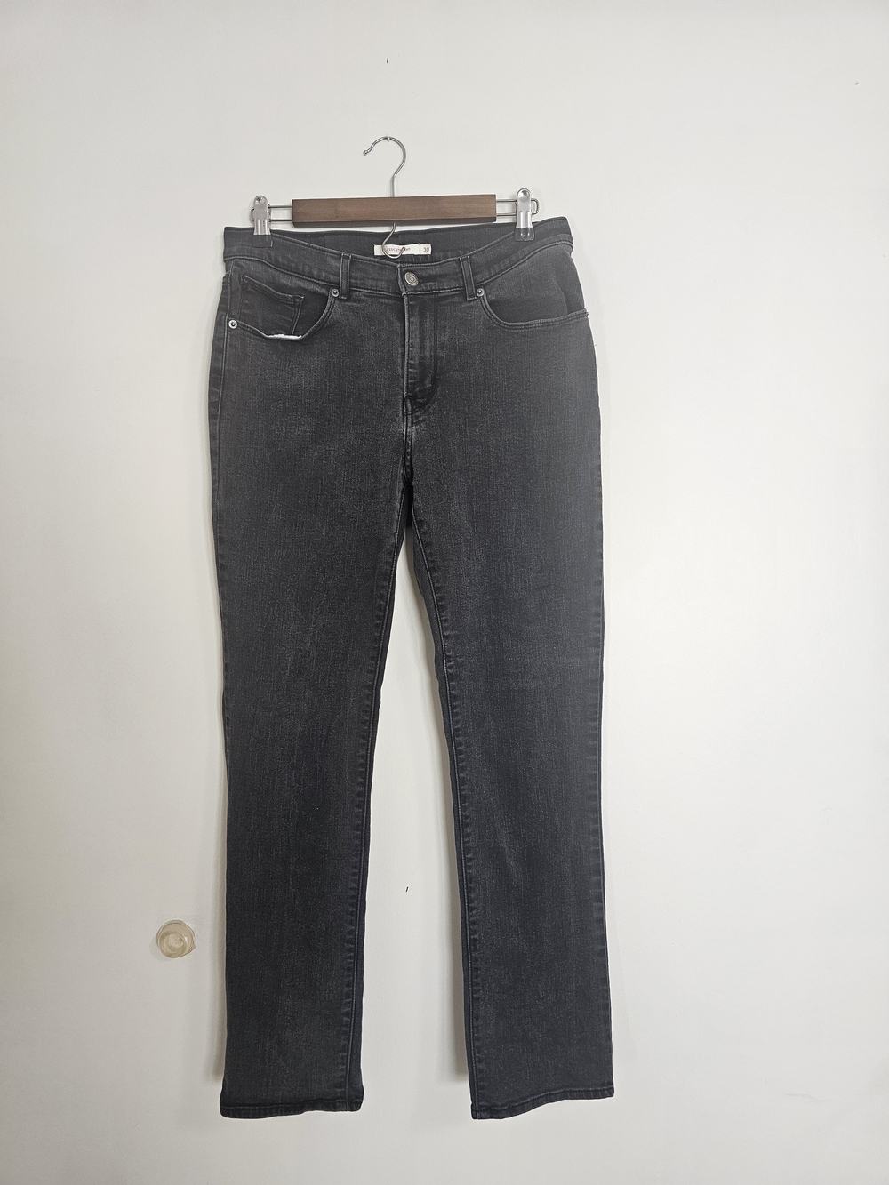 Levi's Black Straight-Leg Jeans